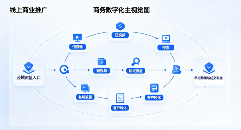 开鲁县线上商业推广怎么做？全域流量闭环搭建与低成本转化实战指南